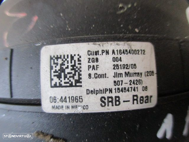 Caixa Fusiveis A1645400272 MERCEDES ML W164 2005 320CDI 4X4 V6 24V 225CV  5P CINZENTO ORIGINAL DELPHI - 3