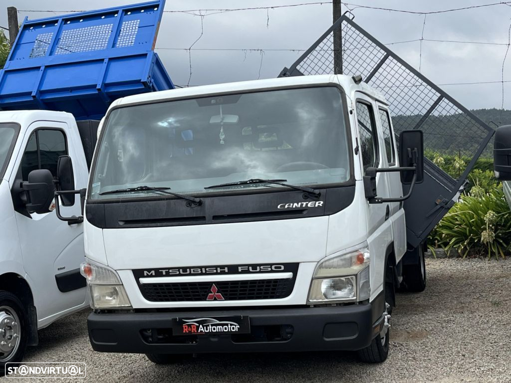 Mitsubishi canter fuso 3.0 cab. dupla tri-basculante - 6