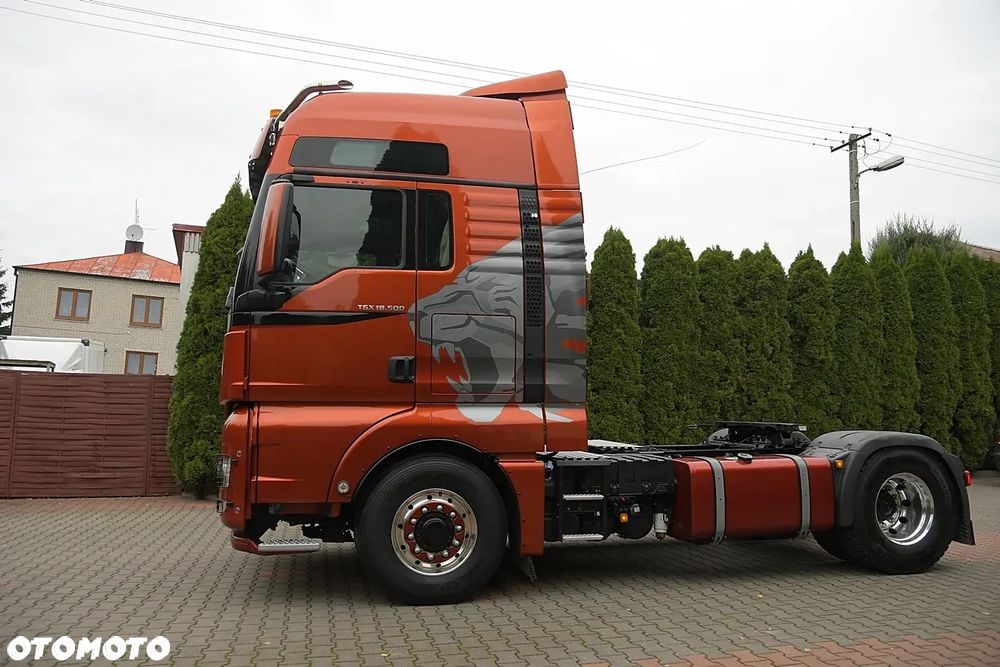 MAN TGX 18.500 4X4 HYDRO-DRIVE/XENON/KLIMA POSTOJOWA/Fotele Grzane/Duże Zbiorniki/Lakier Metalik/Resor 3-Piórowy/Unikat/Jedyny Taki/Salon Polska/Po Kontrakcie Serwisowym/Bezwypadkowy - 10