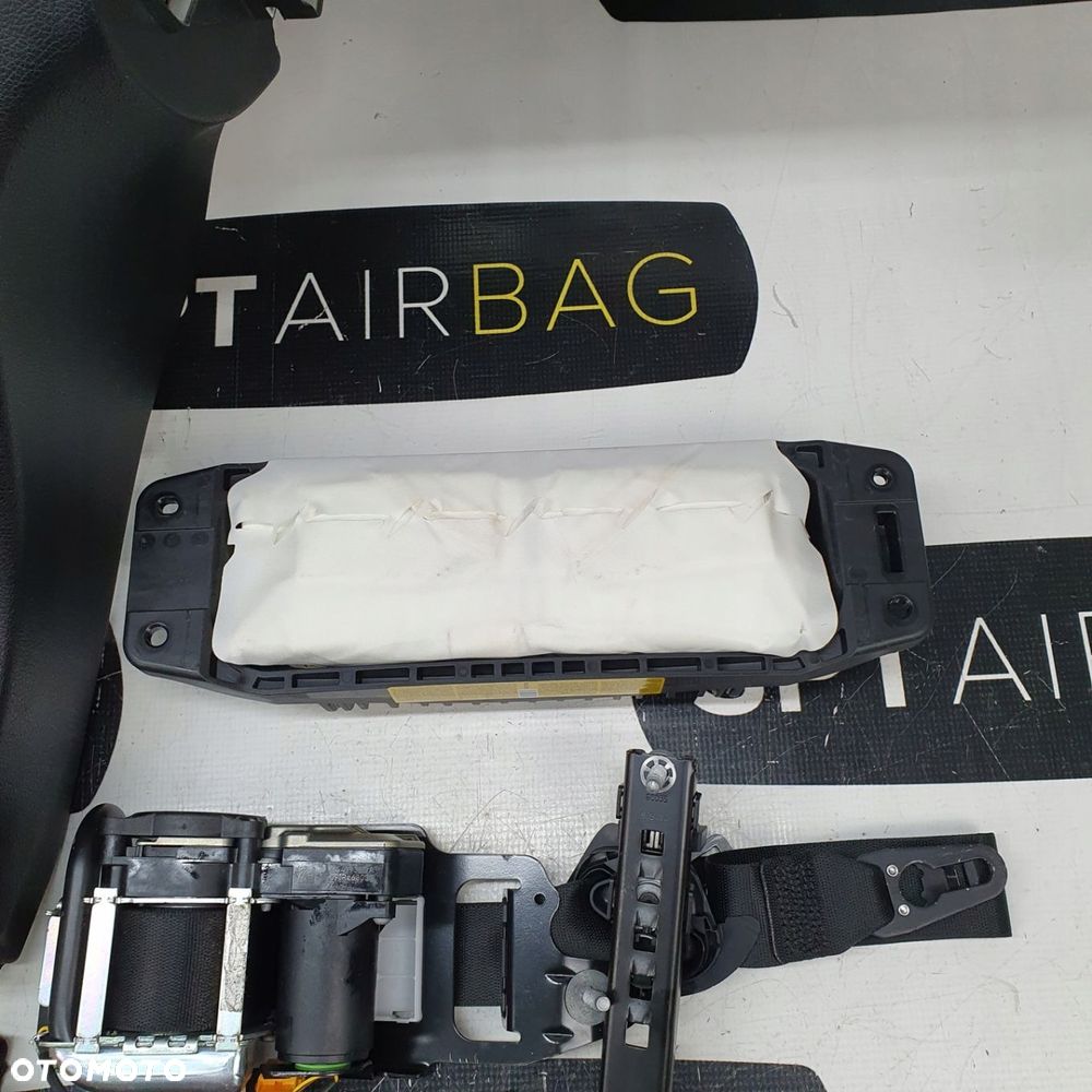 MERCEDES C63 W205 NAPPA DESKA ROZDZIELCZA KONSOLA KOKPIT PULPIT PODUSZKI AIRBAG AIR BAG PASY KIT SET - 8