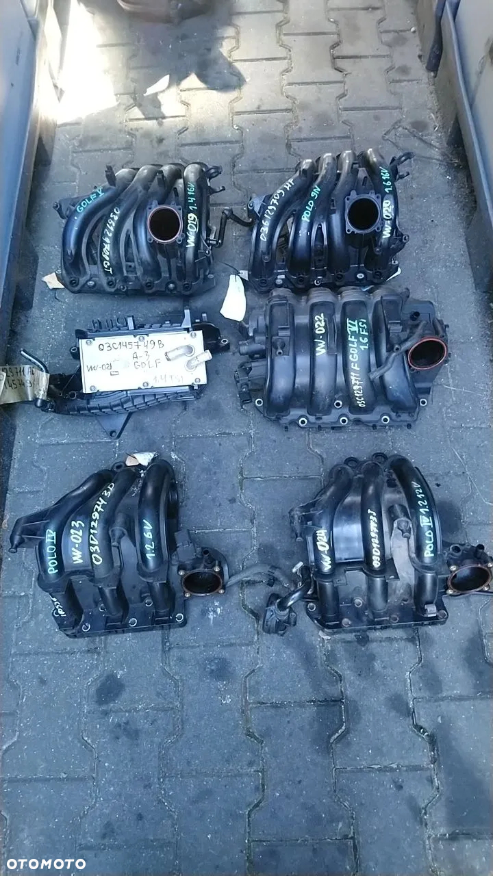 KOLEKTOR SSĄCY VOLKSWAGEN VW / AUDI / SKODA / PORSCHE 1,6 AEE FELICIA OCTAVIA 1,6 MPI SKODA - 8