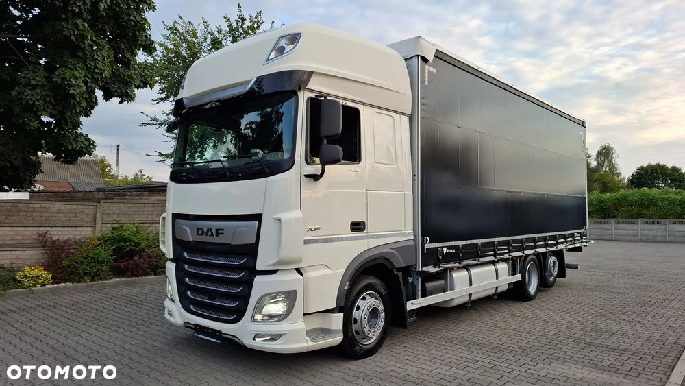 DAF XF 480 FAR / 6x2 / SOLÓWKA 19 PALET / KLIMA POSTOJOWA / SALON PL