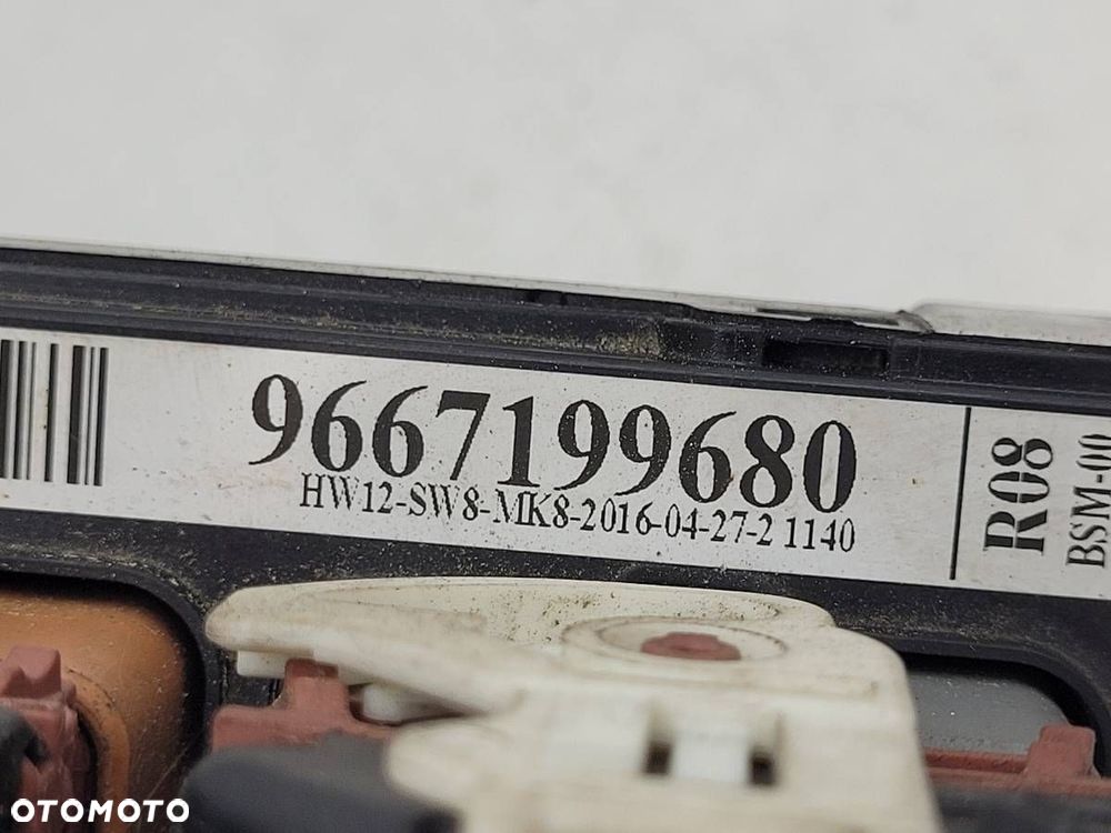 MODUŁ STEROWNIK BSM CITROEN DS3 1.6 BLUEHDI 9667199680 EUROPA - 7