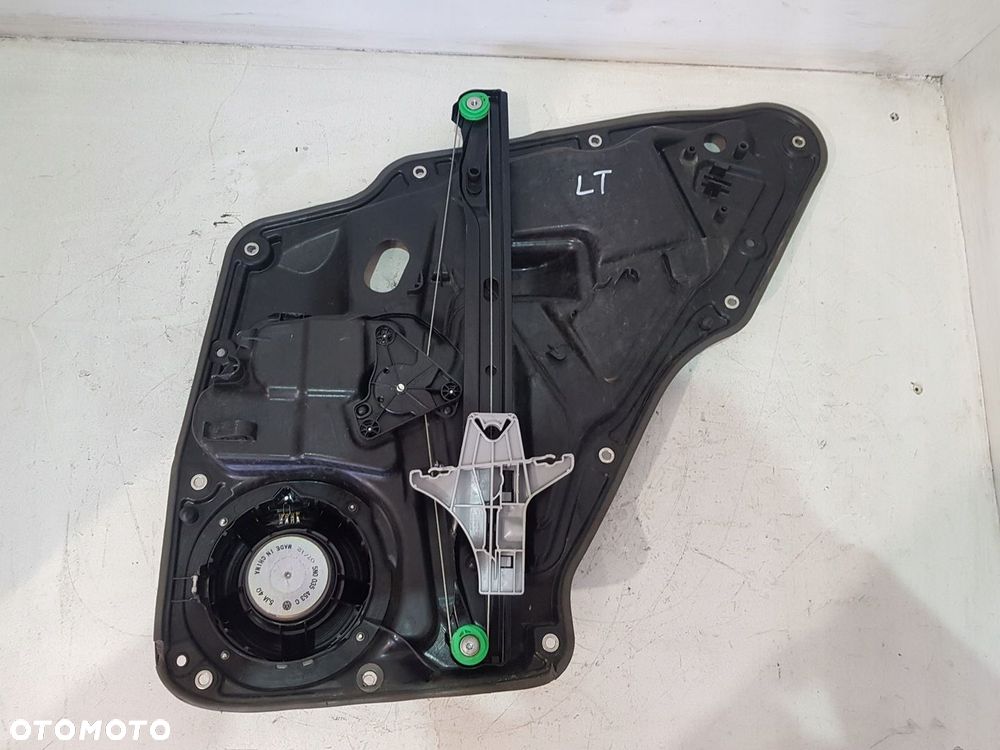 MECHANIZM PODNOŚNIK SZYBY LEWY TYŁ 5N0839461A VW TIGUAN 5N 12R EUR - 2