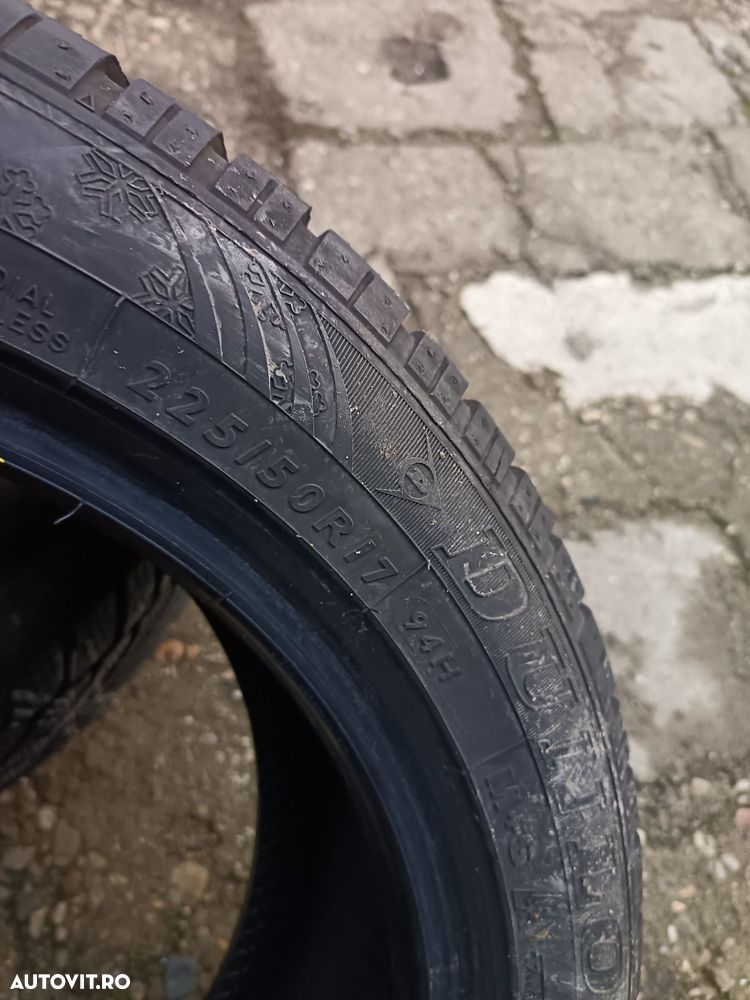 Anvelope MS iarna 225 50 17 Dunlop runflat 2023 5.7.mm - 5