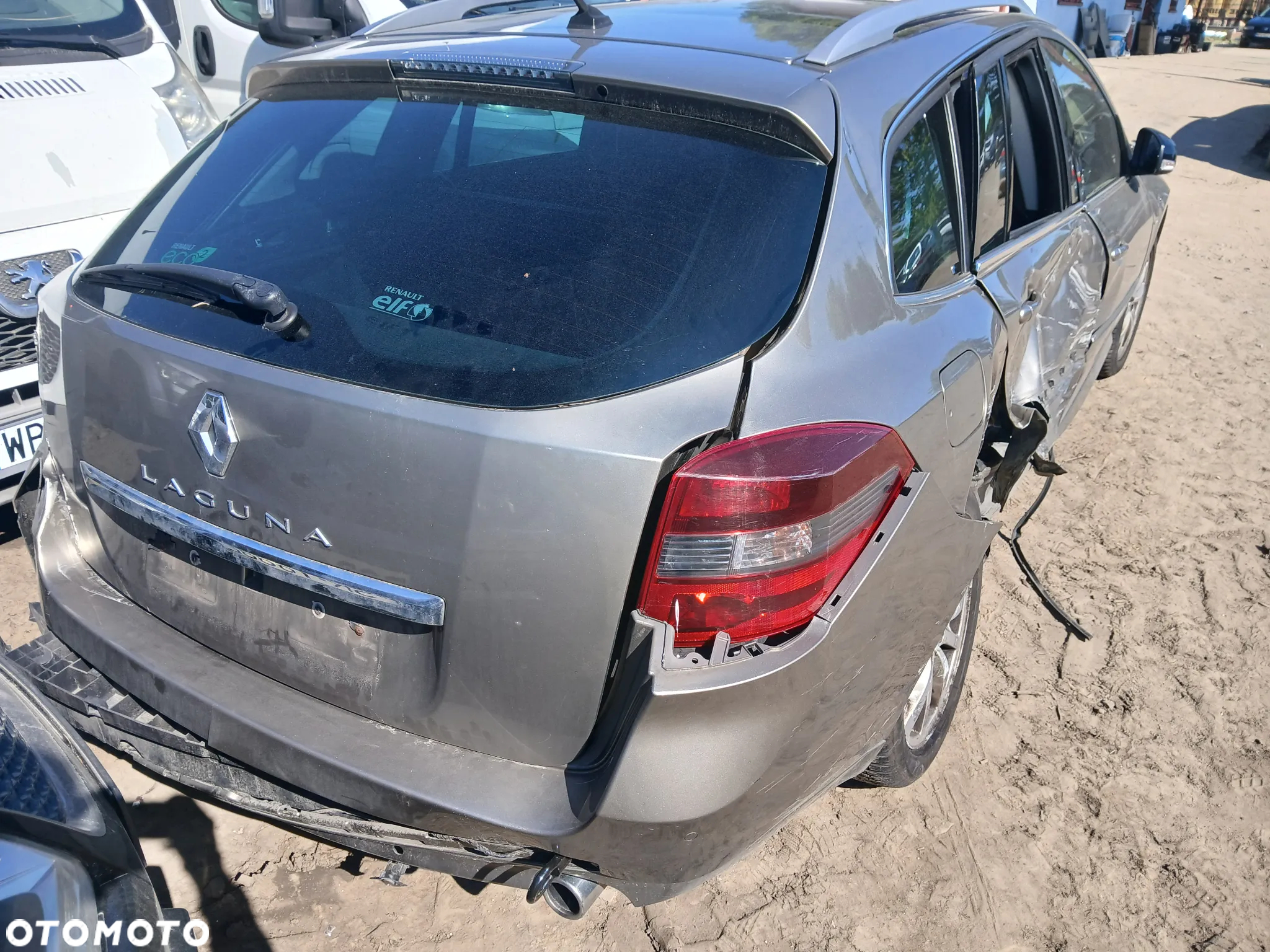 renault laguna III TEHNK maska pokrywa silnika klapa bagażnika zderzak lampa reflektor pas przedni - 3