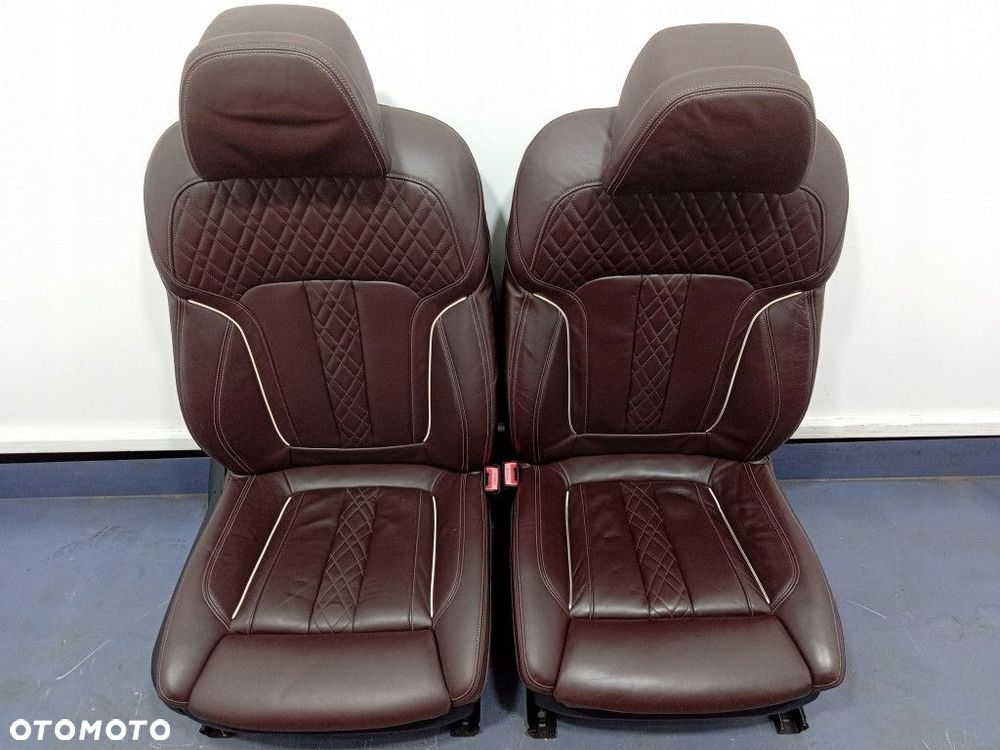 BMW 5 G30 FOTELE KANAPA KOMFORT KOMPLET EXCLUSIVE NAPPA LZNI - 4