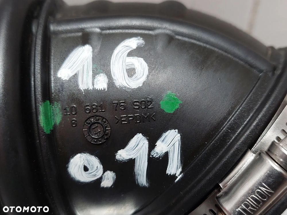 RURKA DOLOT POWIETRZA FORD GRAND C-MAX R2011 1,6 ECOBOOST NR 1068175S02 - 2