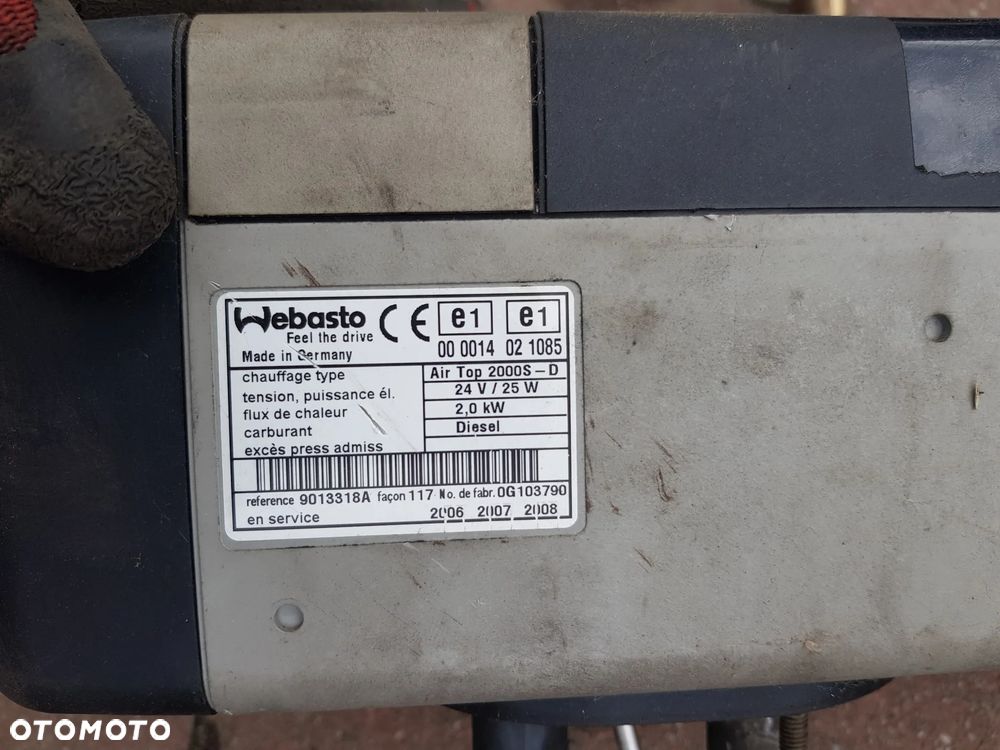 Renault Premium DXI Webasto Ogrzewanie Postojowe Air Top 2000S-D - 4