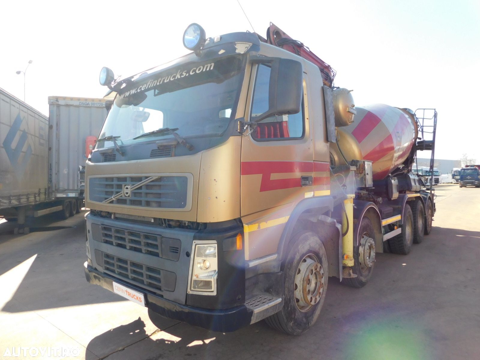 Volvo Pompa de beton cu mixer fm 9 - 1