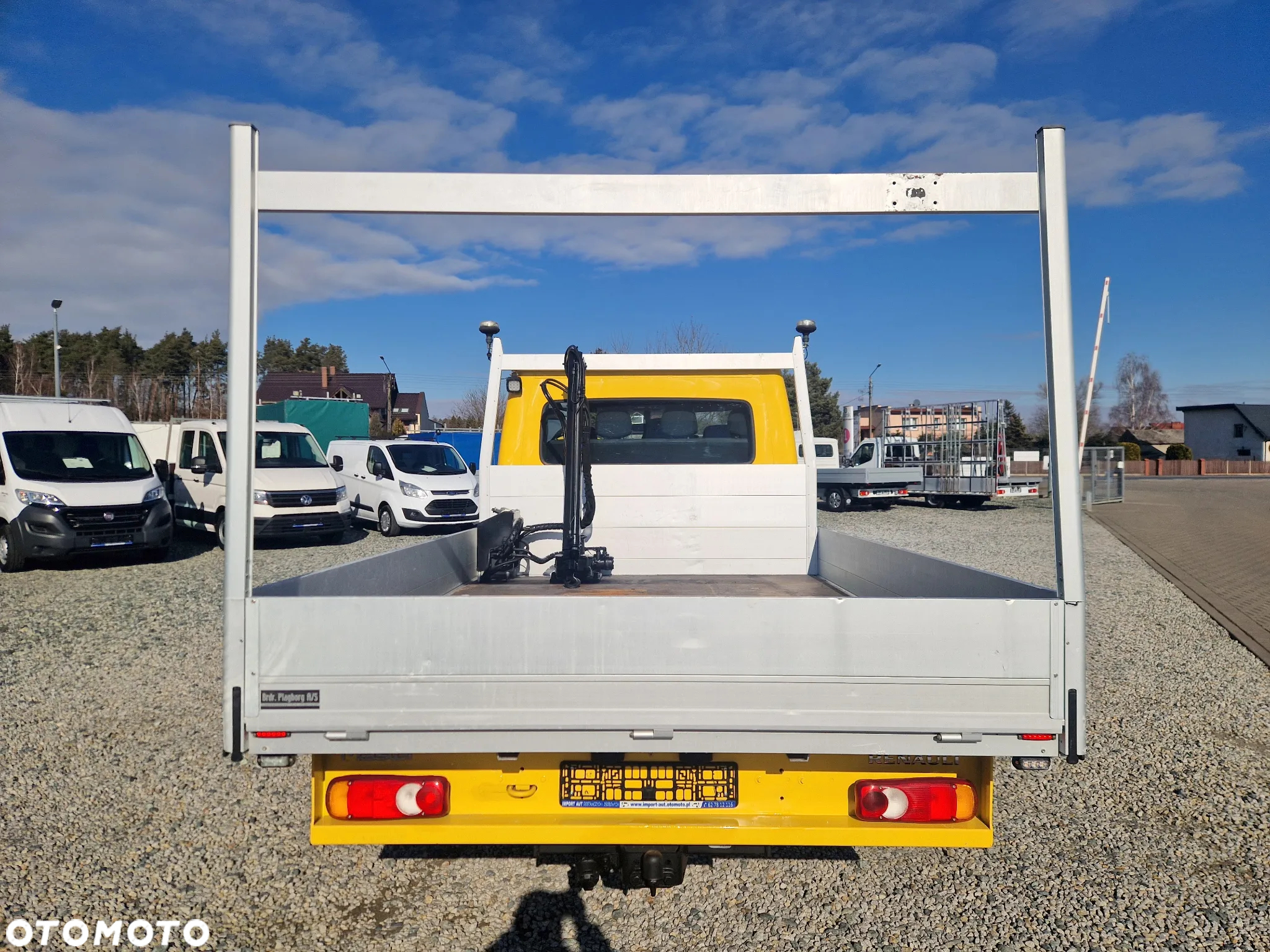 Renault MASTER 2,3 DCI 145 KONNA DOKA BRYGADÓWKA 7 OSOBOWA HDS HIAB 1000KG KLIMA 3,3M SKRZYNIA 104T/KM PRZEBIEGU GWARANCJA BLIŻNIAKI DO 3,5T - 5