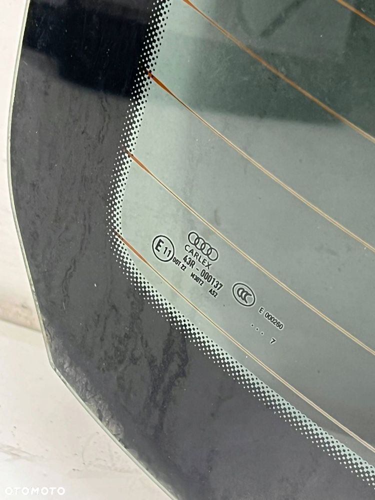 43R 000 137 Szyba tylna Audi A4 S4 B9 TYŁ - 14