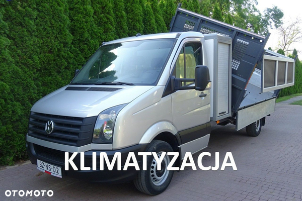 Volkswagen CRAFTER 2.0TDI 163KM 3 stronna wywrotka aluminiowa, 3 osobowa