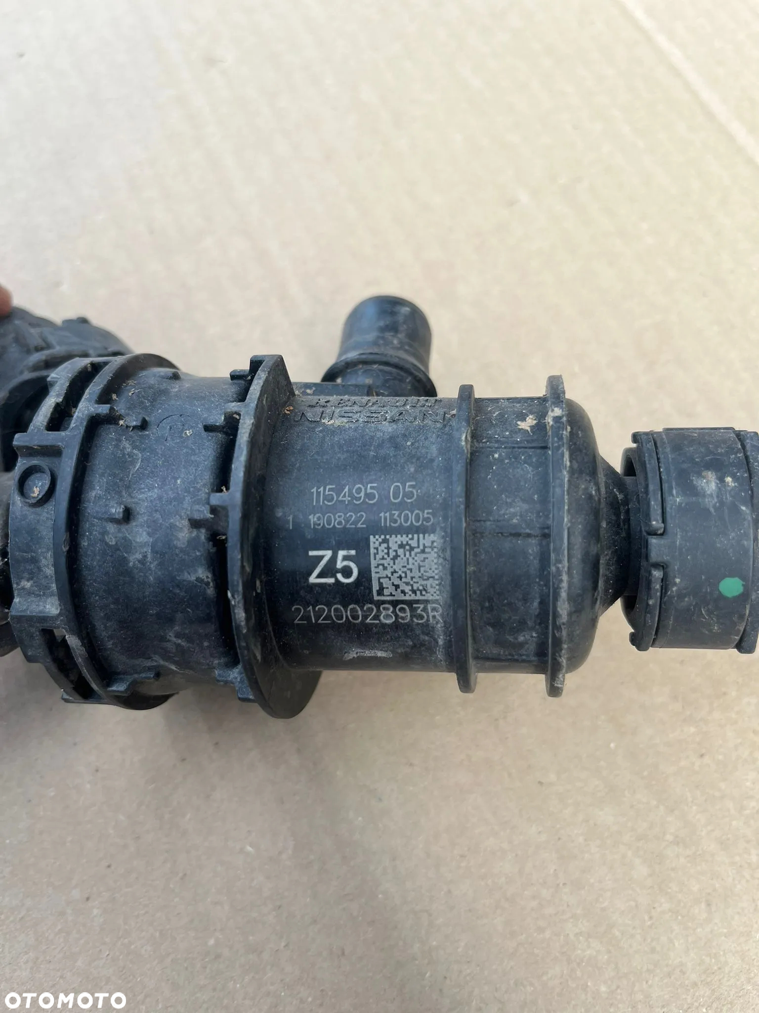 Termostat Pompa obiegu wody Przewód chłodnicy wody Renault Dacia 212002893R - 2