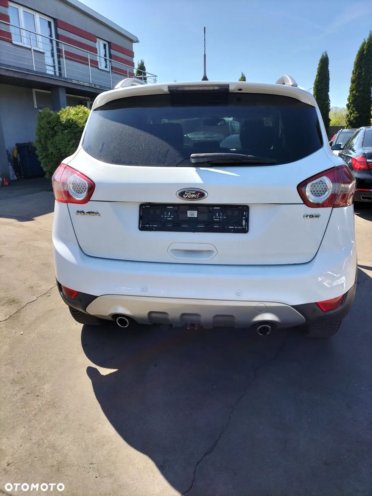 DRZWI PRAWE LEWE PRZÓD FORD KUGA I 2.0 TDCI 163KM  4X4 AUTOMAT KOD LAK. 58 FROZEN WHITE - 5