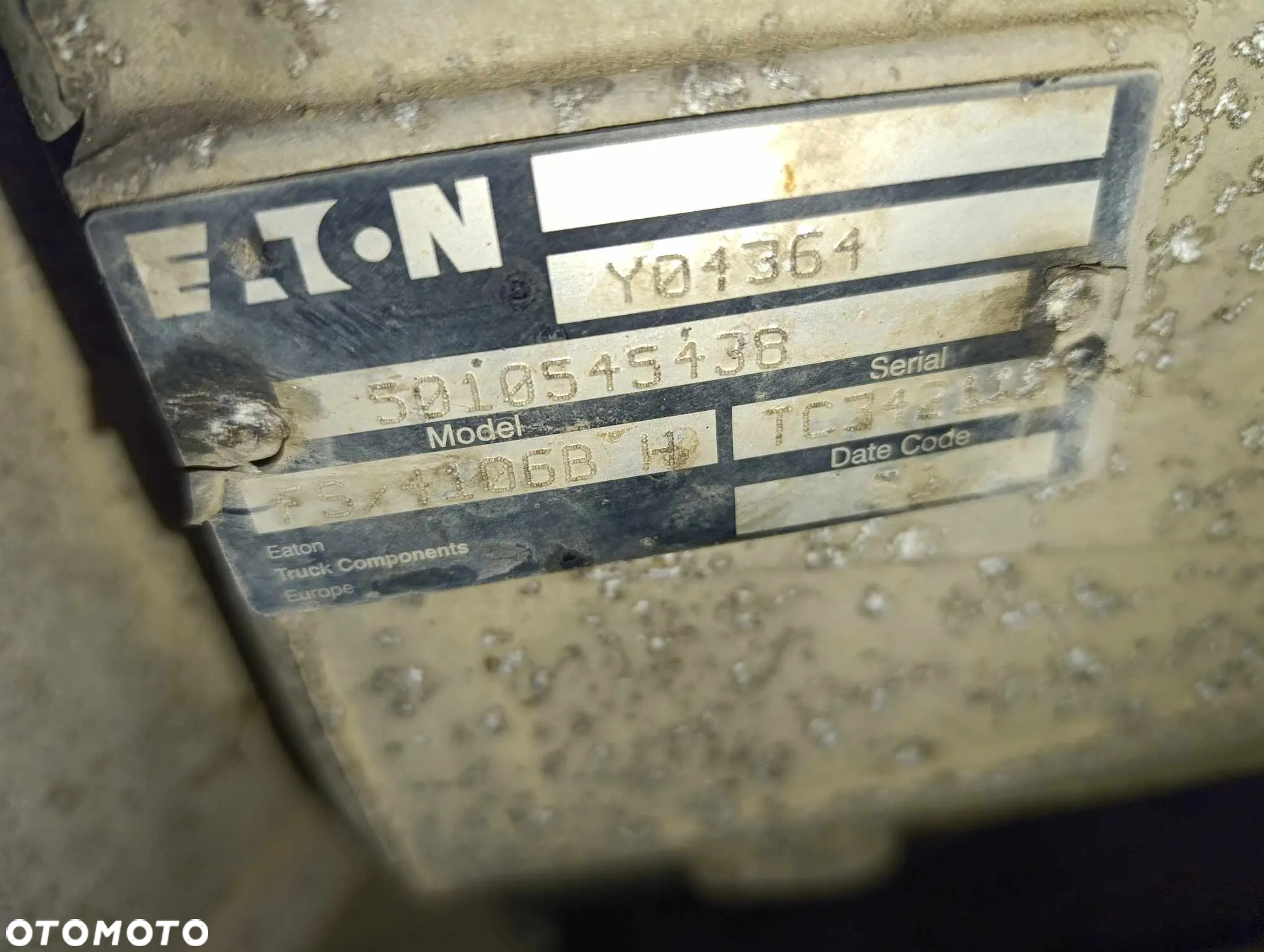 Skrzynia biegów Renault Midlum EATON FS/4106B H - 3