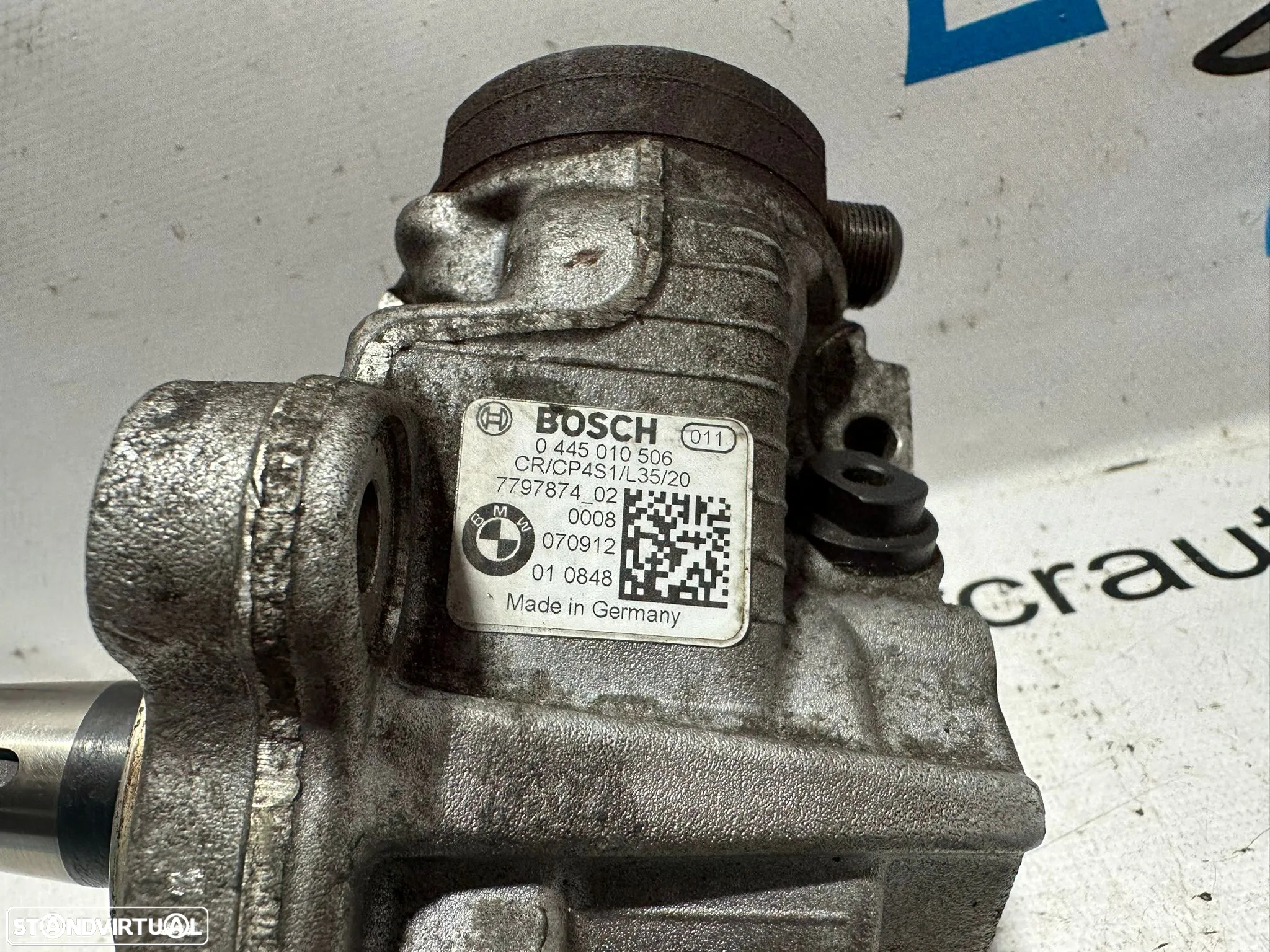 .Bomba Alta Pressão N47D20 143cv 177cv N47 118D 318D 120D 320D 520D Bosch CP4S L35 - 7