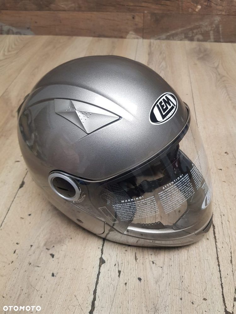 Kask motocyklowy LEM z odpinaną szczęką rozmiar L 59 - 2