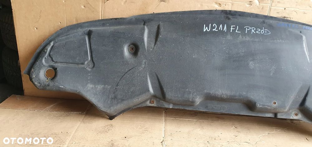 Osłona płyta pod zderzak przód Mercedes W211 Lift A2115204523 - 3