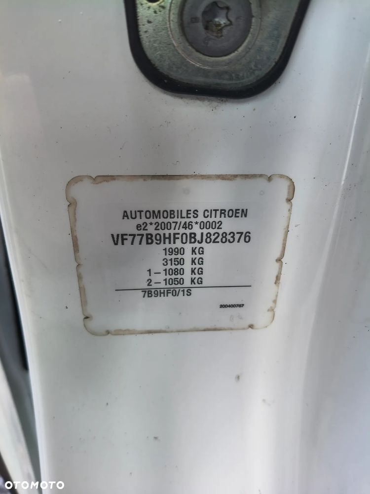 Citroën BERLINGO 1.6 HDI (90KM) 5-BIEGÓW (L1H1) KLIMA WEBASTO STAN IDEALNY 100% BEZWYPADKOWY SERWIS KM NIE MA RDZY - 39