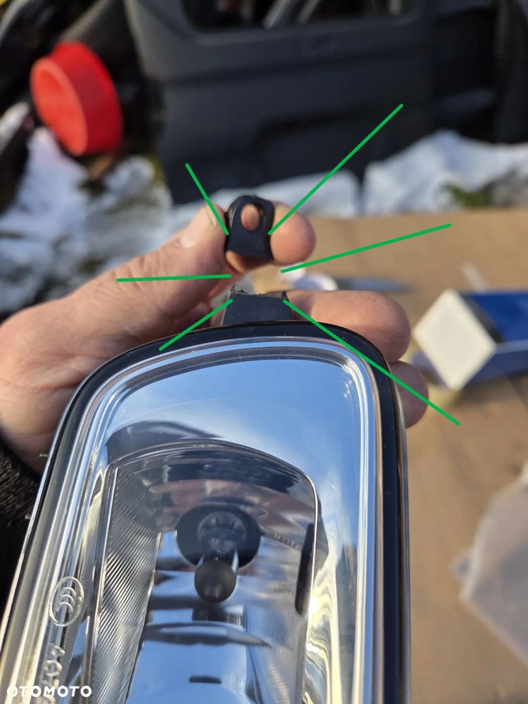 Halogen Prawy Ford C-Max II Focus III MK-3 Lift Mondeo MK-5 V Custom F1EB-15A254-AB 1874687 - 6