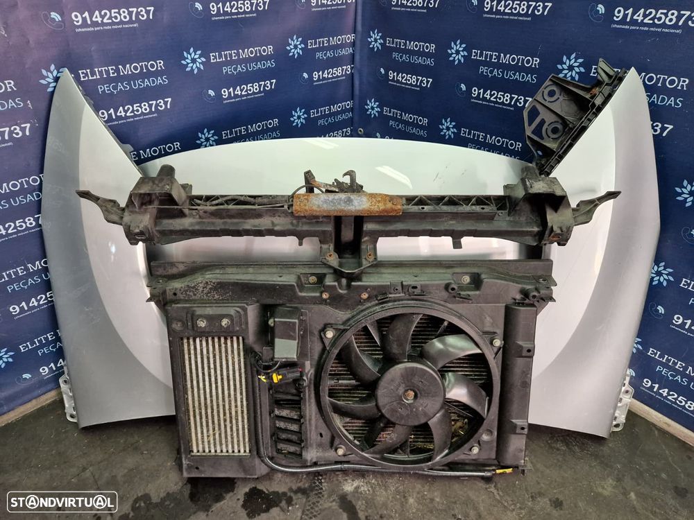 Frente completa usada PEUGEOT 3008 1.6 HDI capot parachoques oticas guardalamas radiador - 7