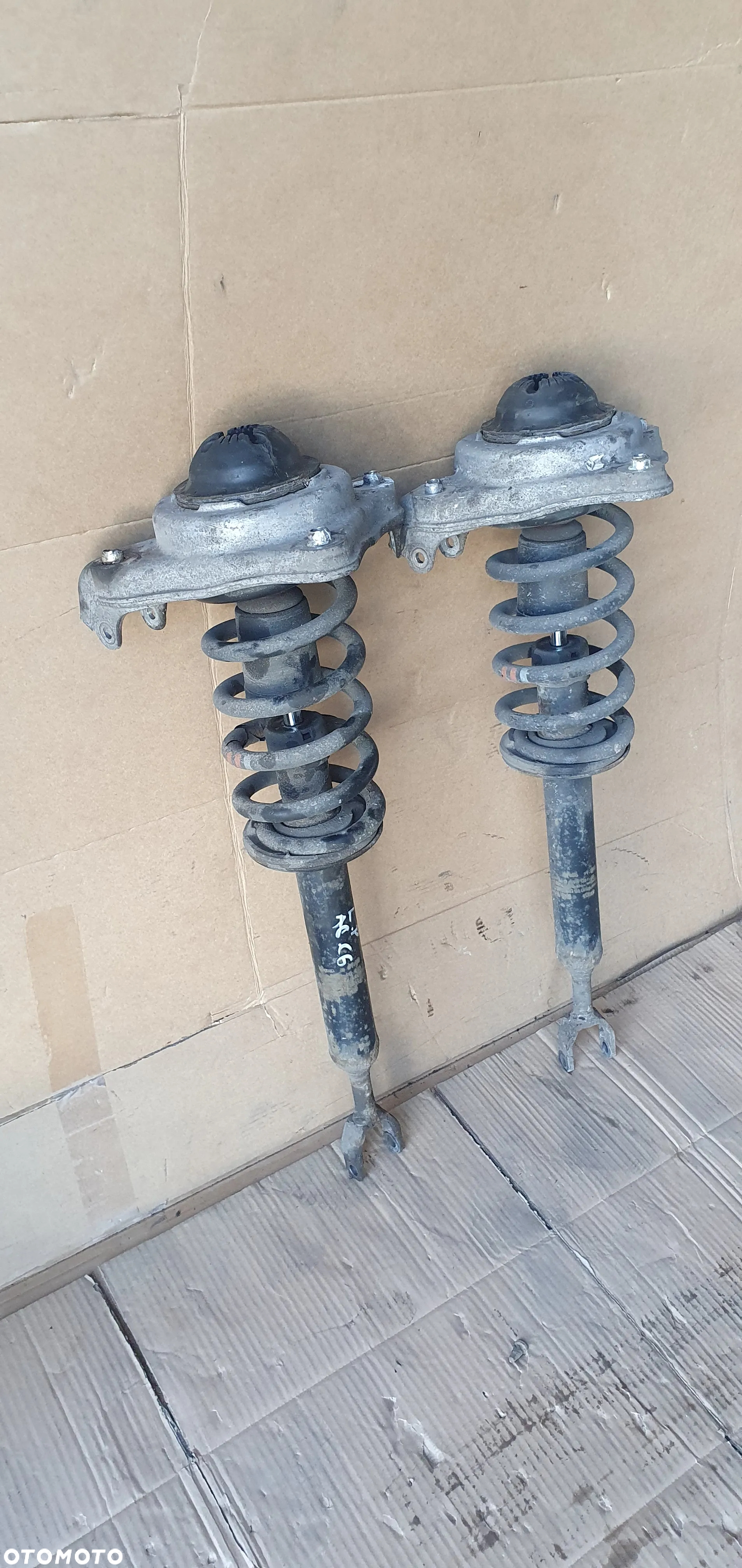 Amortyzator prawy lewy sprężyna przód Audi A6 C6 4F0413031AL - 6