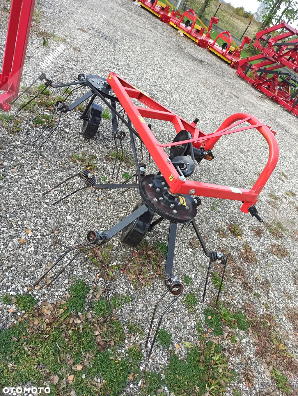 Pająk do siana / Przetrząsacz karuzelowy na wałek WOM Transport cała Polska - 4