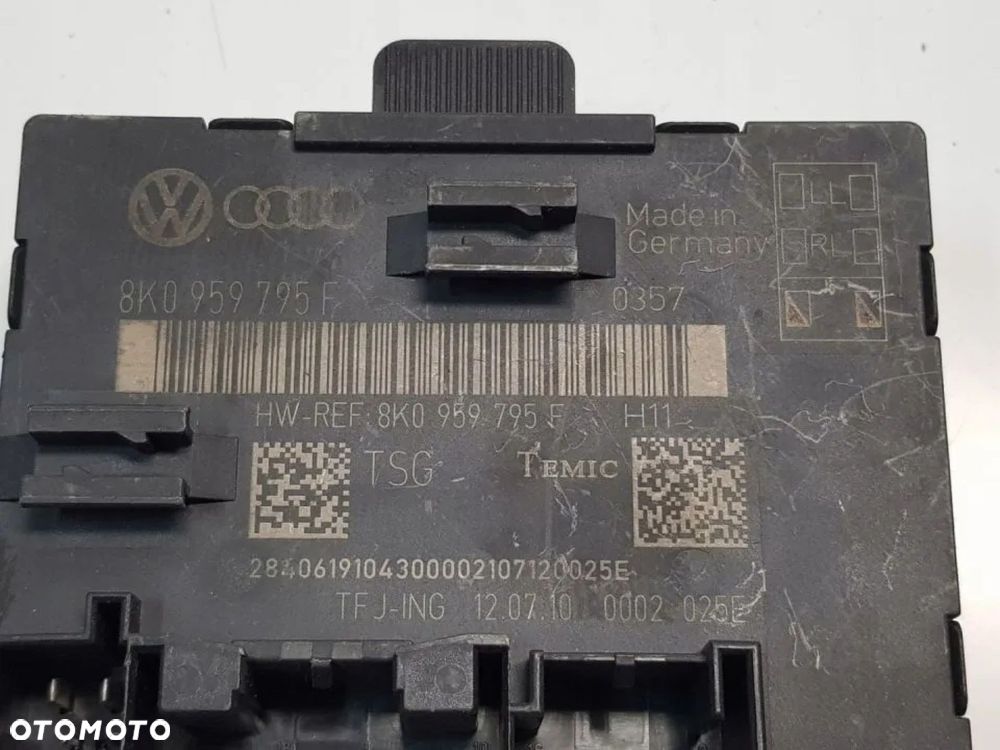 MODUŁ STEROWNIK DRZWI 8K0959795 VW AUDI SKODA SEAT - 2