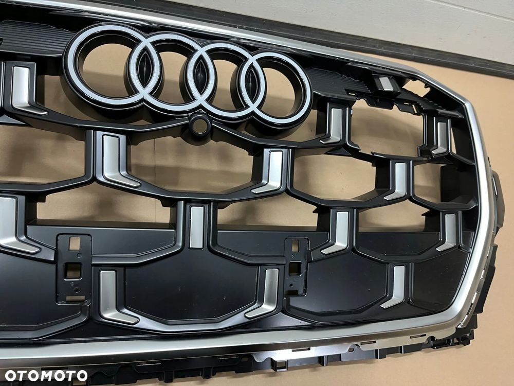 GRILL AUDI Q7 4M0 LIFT 2024-26r 4M0853651BD ATRAPA ZDERZAKA AUDI Q7 II LIFT - 3