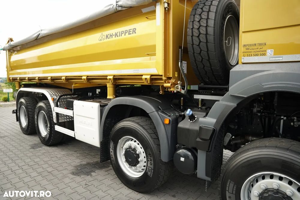 MAN TGS 41.480 / 8X6 / BASCULATOR 3 LATE / BORDMATIC / KH KIPPER / AUTOMAT / NOU / 2026 / - 23