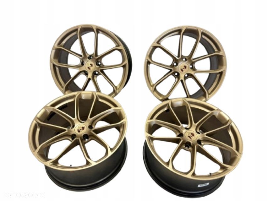 KOMPLET FELG ALUFELG KUTE PORSCHE Cayenne Coupe Coupé GT GTS 9Y3601025AP BA - 1