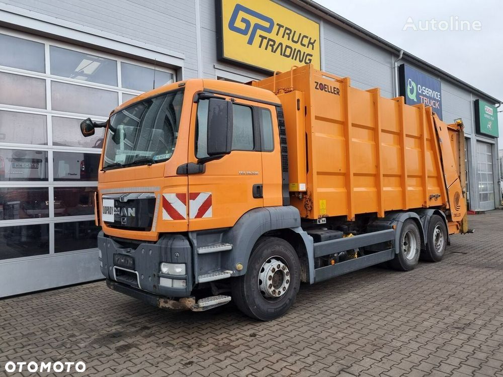 MAN TGS 28.320, śmieciarka Zoeller