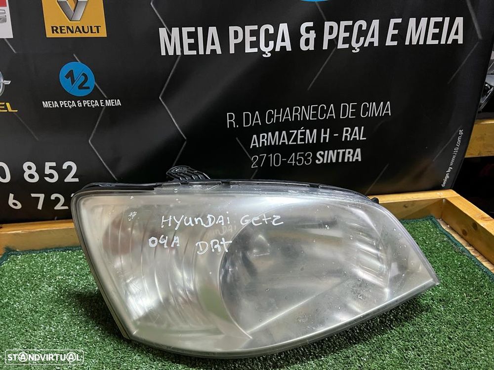Farol frente direito Hyundai Getz 2004 - 1