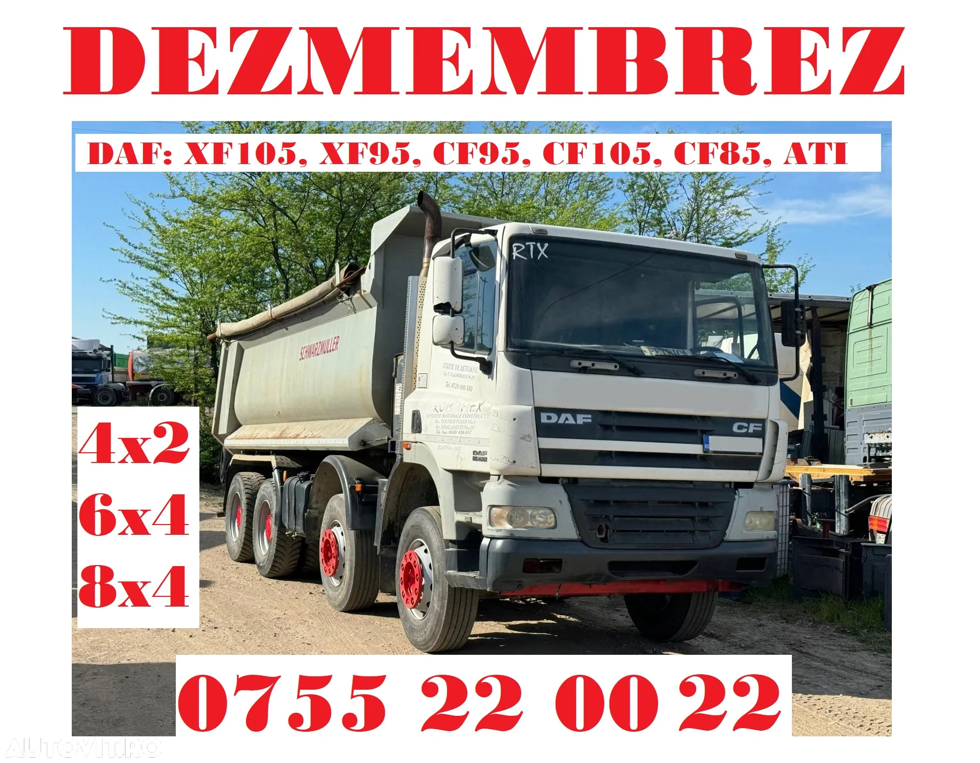Motor MAN  D2566 d2866LOH23 MF/220 33147660032110 DEZMEMBRARI - 13