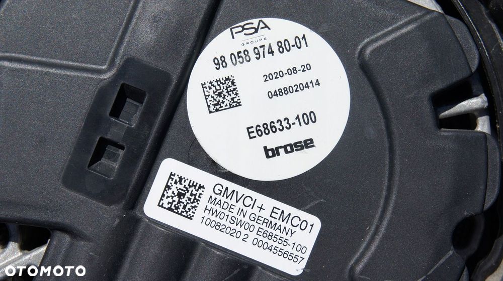 WENTYLATOR CHŁODNICY PEUGEOT CITROEN OPEL 9805897480 - 4