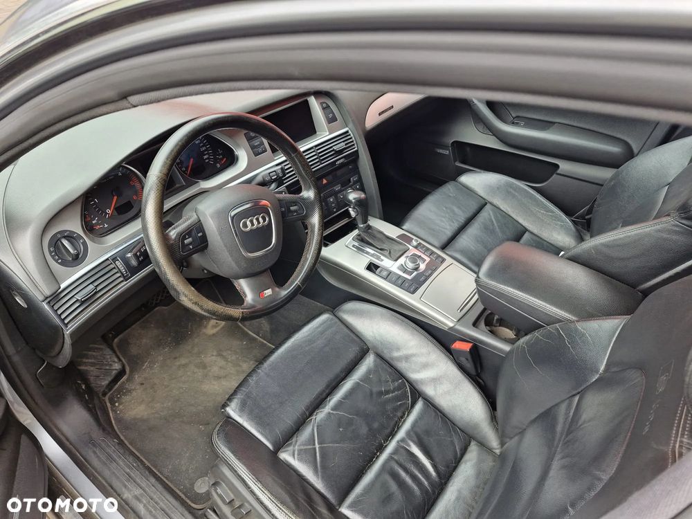 Audi A6 C6 3.0 TDI Quattro kombi lampy przednie tylne kierownica ława tył most dyferencjał lusterko skóra sline - 1