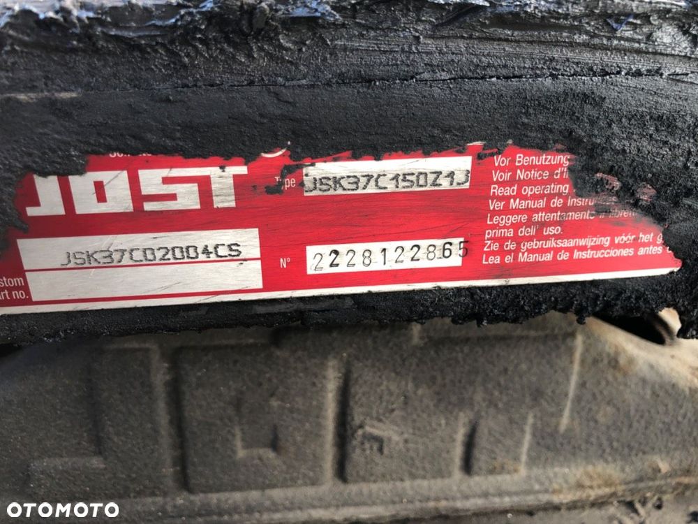 SIODŁO JOST  DAF XF 2012 - 2022 FT 510 375 kW [510 KM] 4x2 2012 JSK37C - 7