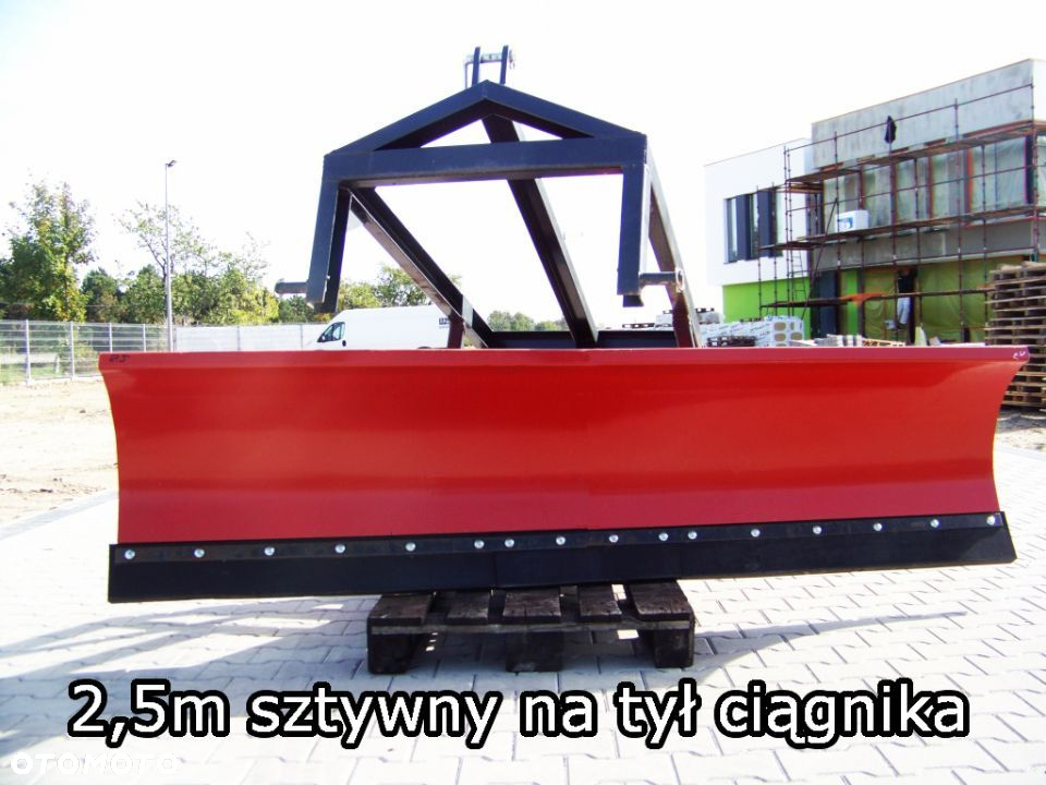 Pług do śniegu PROSTY śnieżny sztywny URSUS C330/C360 1,50 1,80 2,0 2,5 3,0m TUR TUZ EURO SMS WÓZEK - 20