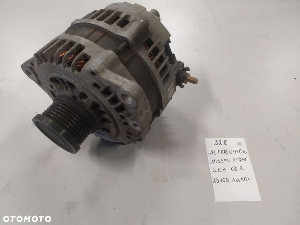 ALTERNATOR NISSAN X-TRAIL T30 2.0 16V  23100 AU40A - 2