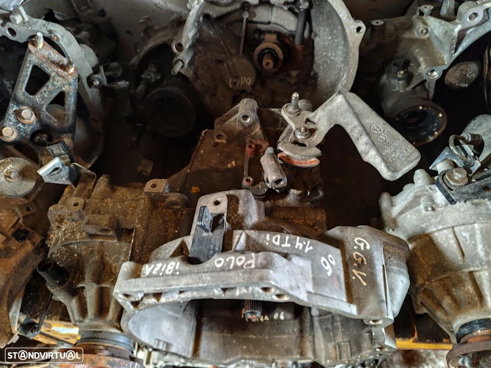 Vw Polo Seat Ibiza 6L / 1.4 TDI CAIXA VELOCIDADES REF: GGV - CV124 - 2