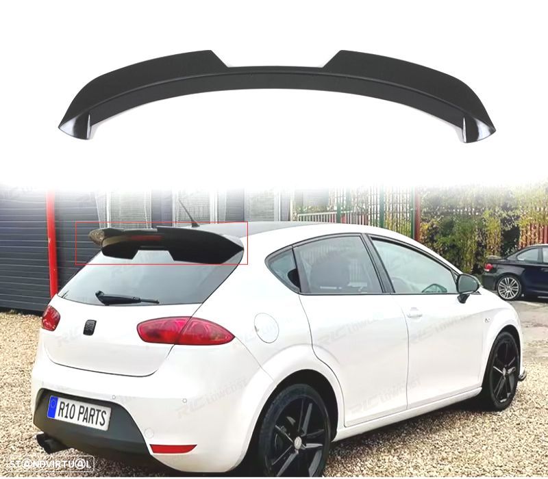 AILERON SPOILER SEAT LEON II 09-12 LOOK CUPRA - 1