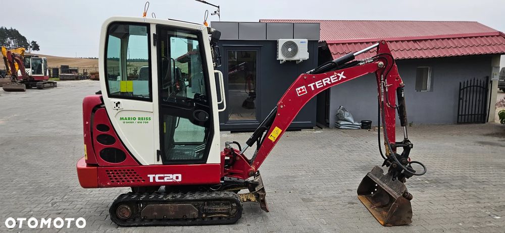 Terex TC 20 poszerzane gąsienice 2 łyżki z Niemiec - 6