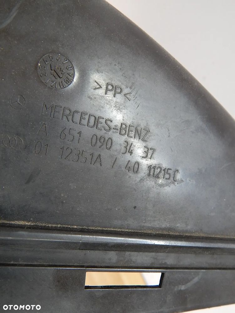Obudowa dolot przewód rura filtra powietrza 2.2 CDi Mercedes E klasa 212 W212 Lift w207 w204 09-16 Łuków części - 8