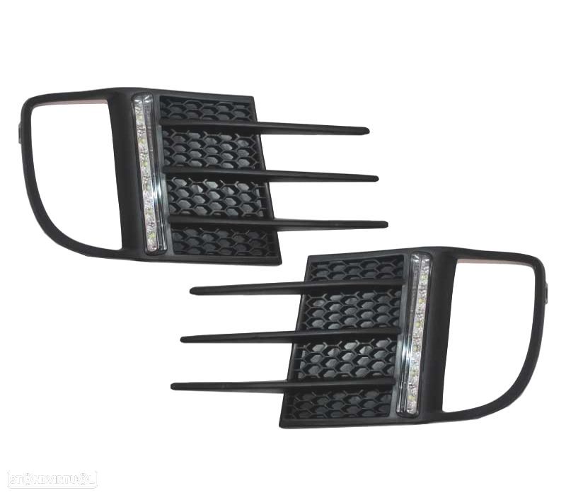 GRELHAS NEVOEIRO LUZ DIURNA LED VOLKSWAGEN VW GOLF 6 MKVI 08-12 - 1