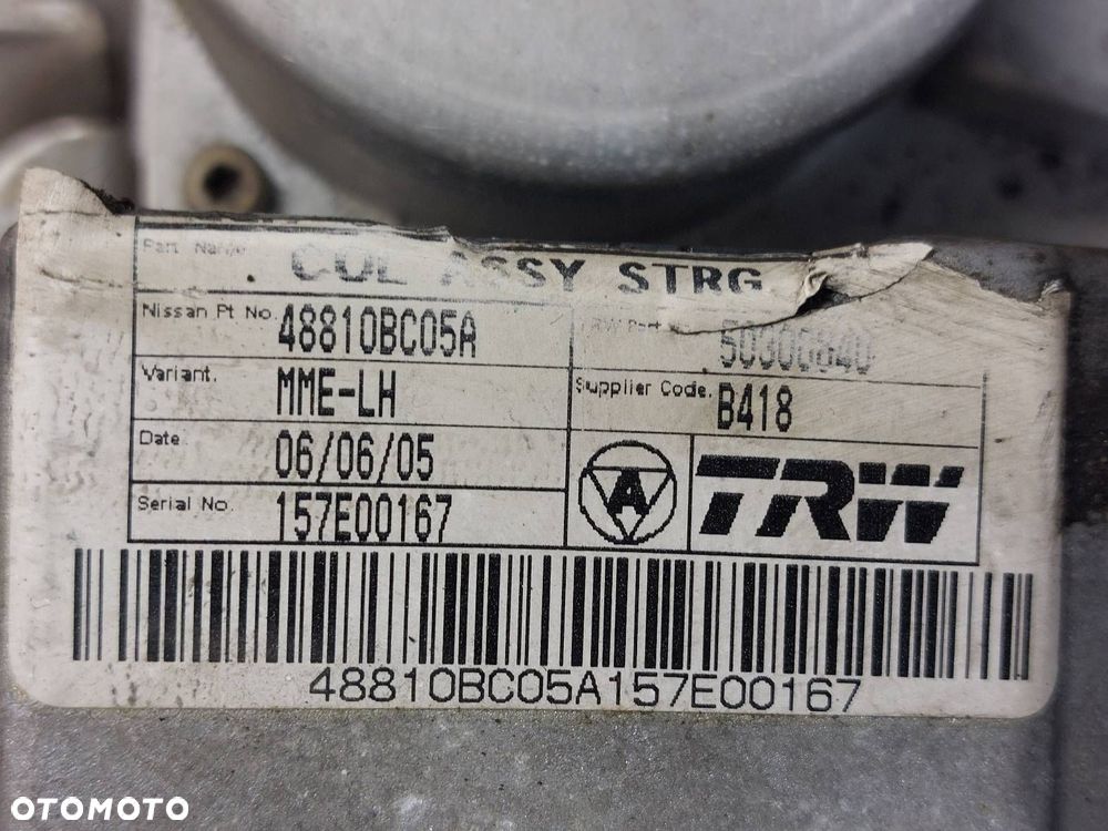 WSPOMAGANIE ELEKTRYCZNE NISSAN MICRA K12 48810BC05A ID: 237317 - 2