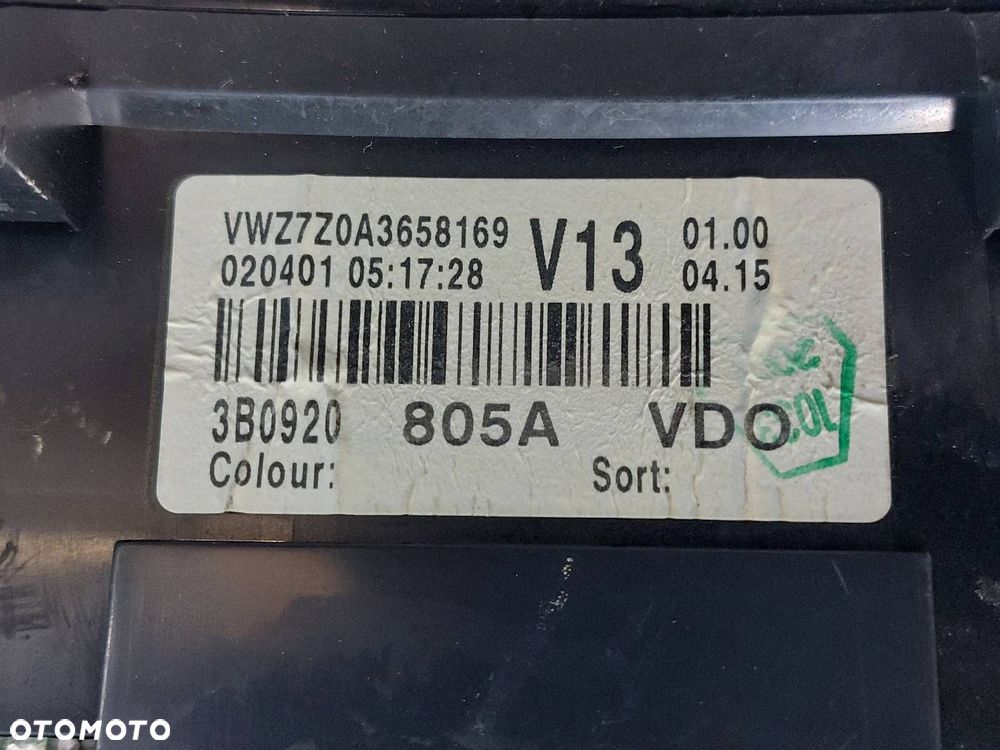 ZESTAW STARTOWY PASSAT B5 1.9 TDI 038906019EA 4B0905851C 3B0920805A - 8