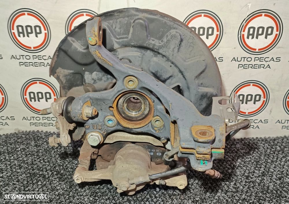 Seat Leon 5F 1.6 TDI, manga de eixo, braços, amortecedores, charriot, transmissões, valores na descrição. - 4