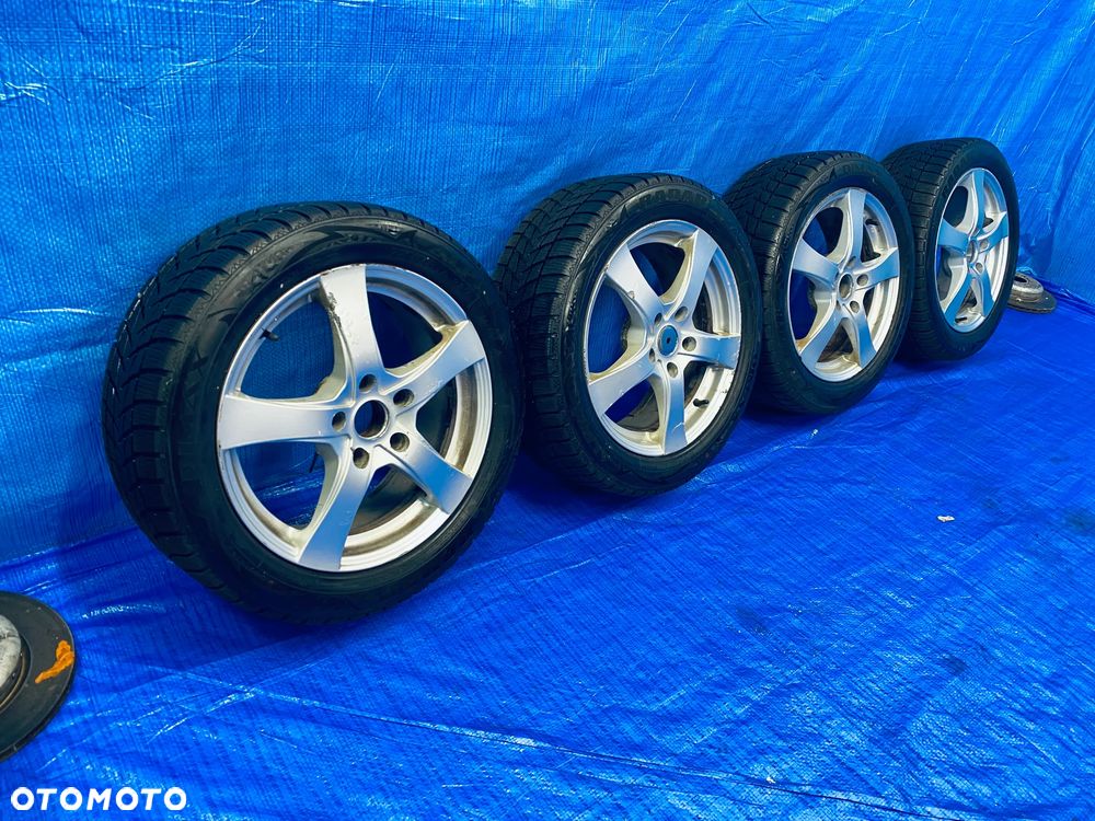 KOŁA KOŁO 17 FELGA ALUMINIOWE ALUSY FELGA 17" x 7J  5X120 ; 67,1mm ET41 KOMPLET ; OPONY ZIMA ZIMOWE ; OPEL INSIGNIA A ; DEZENT ORYGINAŁ - 2