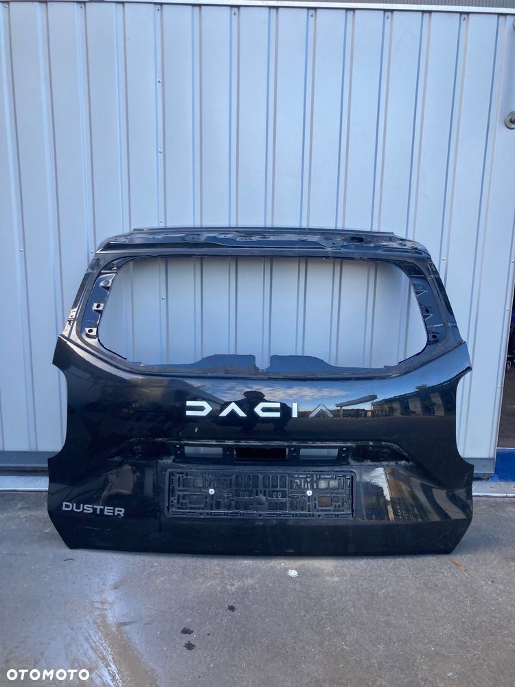 DACIA DUSTER II 2 LIFT 24r KLAPA TYLNA tylnia tył POKRYWA BAGAŻNIKA czarna nv676  Wwa - 2